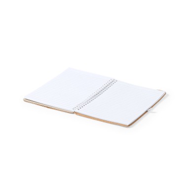 Fromky - Hardcover-Abdeckung. 70 Blätter | Kork/ Weizenstroh/ PP