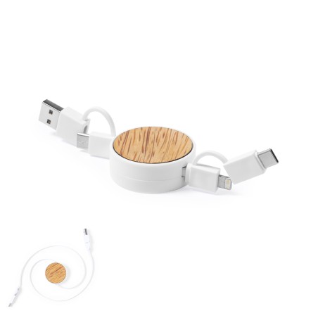 Rizzo - Convient au transfert de données. Câble Extensible. Connexion 