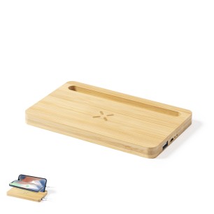 Loubron - Drahtlos 15W. USB Ausgang | Bambus