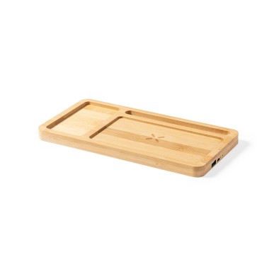 Golbar - Drahtlos 15W. USB Ausgang | Bambus