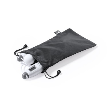 Grimluck - Étui Polyester RPET. Pile Bouton Incluse