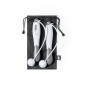 Grimluck - Étui Polyester RPET. Pile Bouton Incluse Grimluck - Étui Polyester RPET. Pile Bouton Incluse