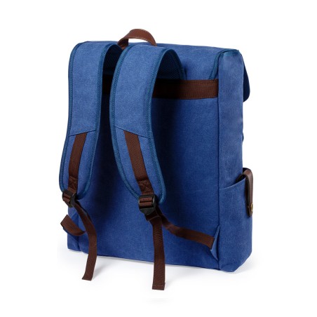Snorlax - Gepolsterte Laptoptasche und Tablet. Gepolsterter Rücken und Schultergurte | PU/ Segeltuch 480 g/ m2