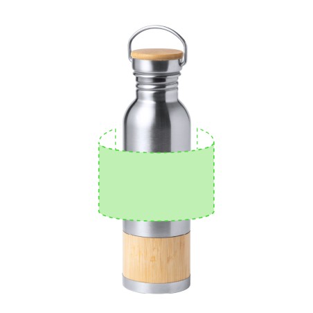 Gaucix - 800 ml | Acier Inox/ Bambou