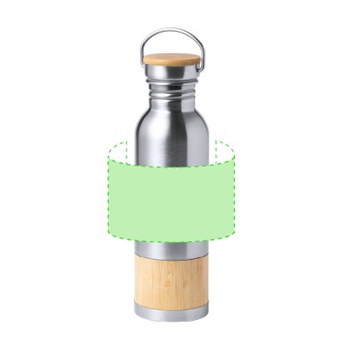 Gaucix - 800 ml | Rostfreier Stahl/ Bambus