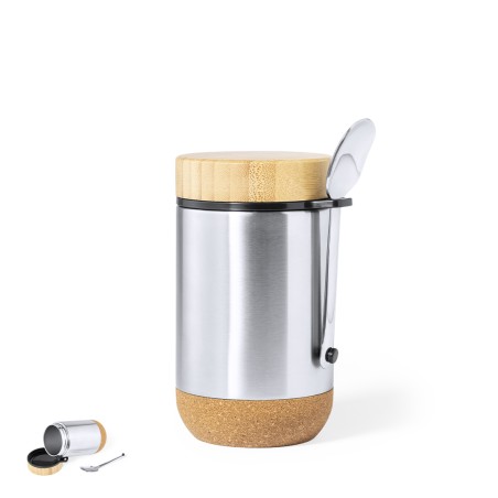Cambrix - 450 ml | Acier Inox/ Bambou/ Liège