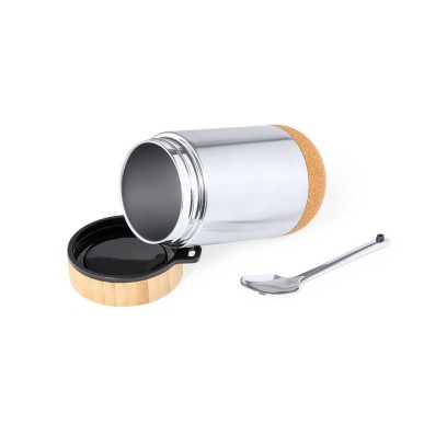 Cambrix - 450 ml | Acier Inox/ Bambou/ Liège