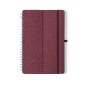 Maisux - Hardcover-Abdeckung. 70 Blätter | Polyester 300D RPET/ Weizenstroh/ PP