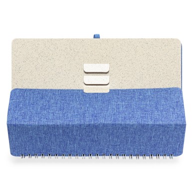 Maisux - Hardcover-Abdeckung. 70 Blätter | Polyester 300D RPET/ Weizen