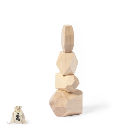 Ketel - 4 Pièces. Étui Coton | Bois