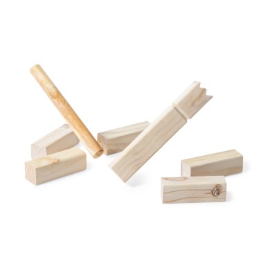 Kazama - 21 Pièces. Étui Coton | Bois