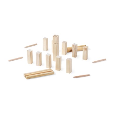 Kazama - 21 Pièces. Étui Coton | Bois
