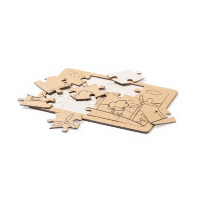 Clavier - 2 Puzzles 12 Pièces | Carton Recyclé