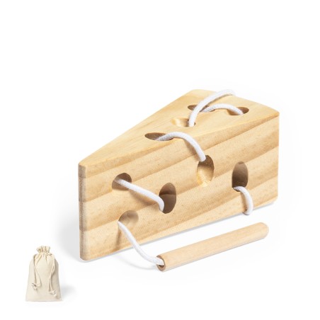 Milie - Baumwolle Etui | Holz